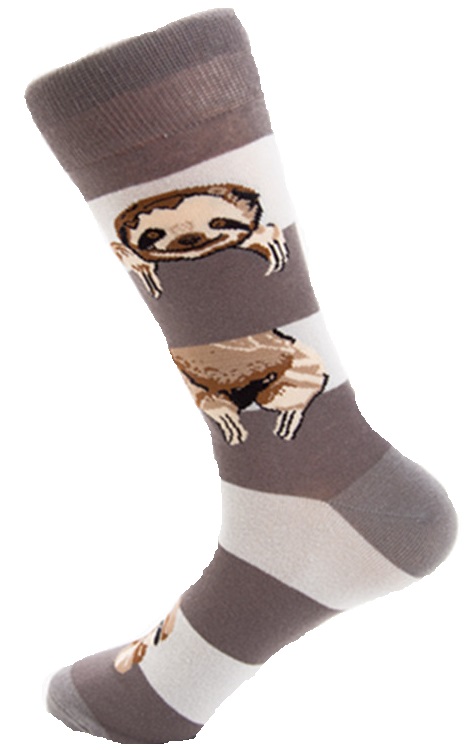 S-I3.1  SOCK2316-148-3 Pair of Socks Size 38-45 Sloth