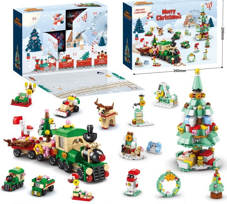 T-P3.2 CG2432-125-4 Building Blocks Christmas Advent Calendar