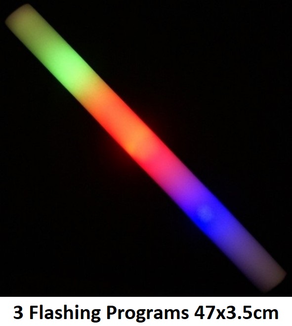 Z-G6 LED Foam Sticks -Multi Color 47x3.5cm