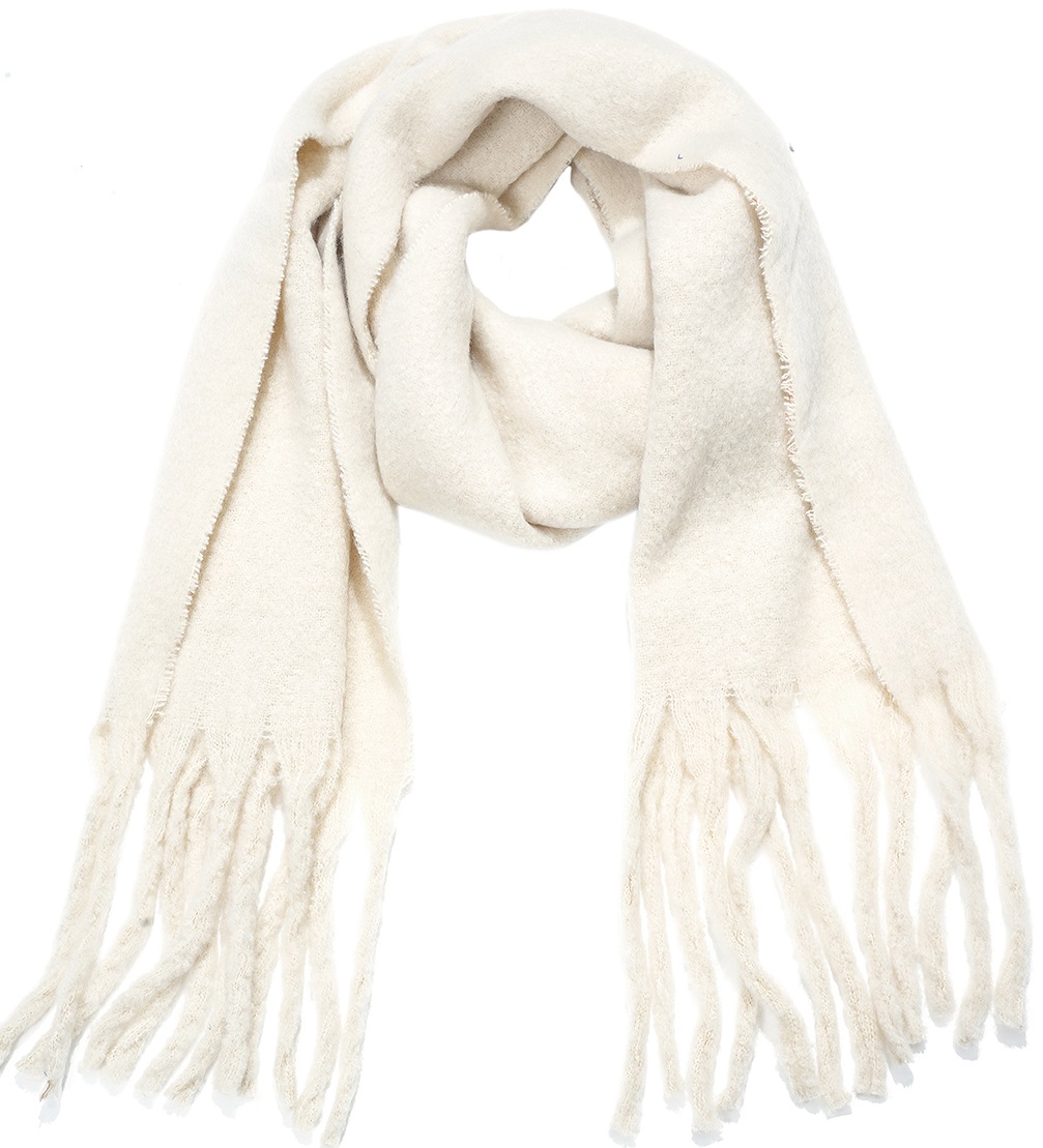 Y-E1.3 SCARF705-123-9 Winter Scarf 190x40cm Beige