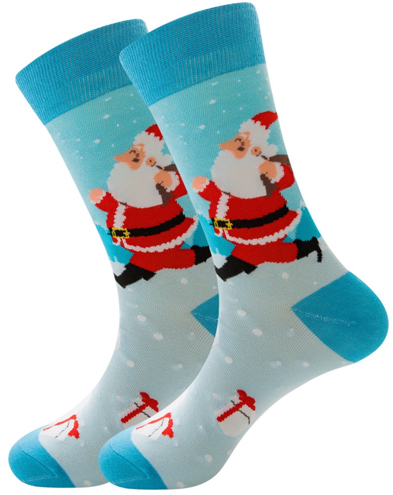 S-H1.3  SOCK2316-434-5 Pair of Socks Size 38-45 Christmas