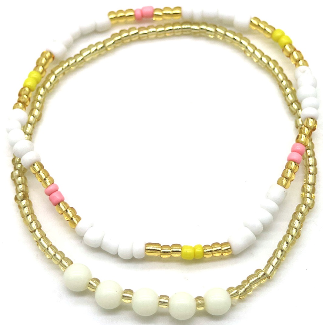 G-B10.1 ANK830-025 Anklet Layered