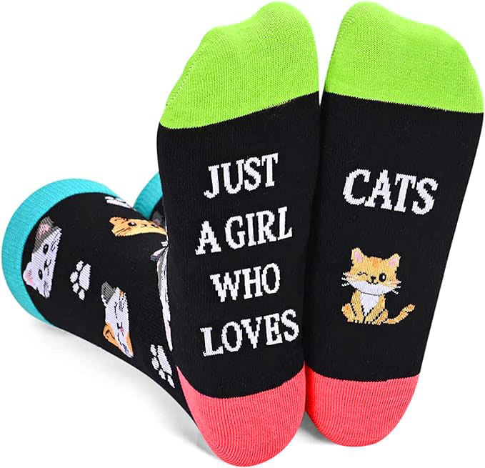 S-H2.3 SOCK2424-001 Pair of Socks Size 38-45 Cats