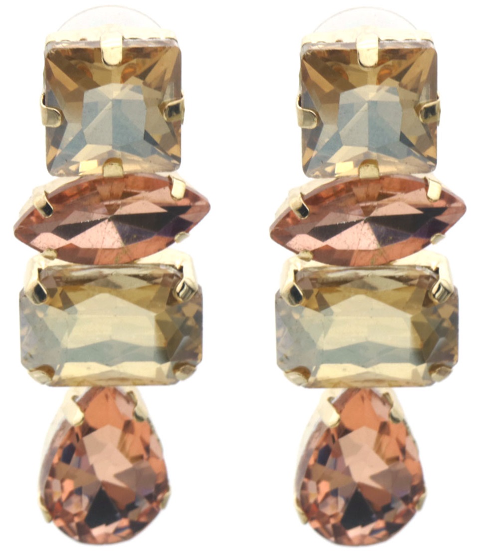 E-C22.3 E2458-109-2 Earrings Statement 4cm