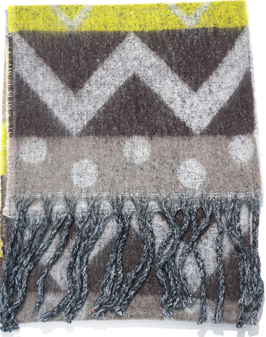 Z-B1.4 SCARF705-177-1 Winter Scarf Aztek 190x40cm