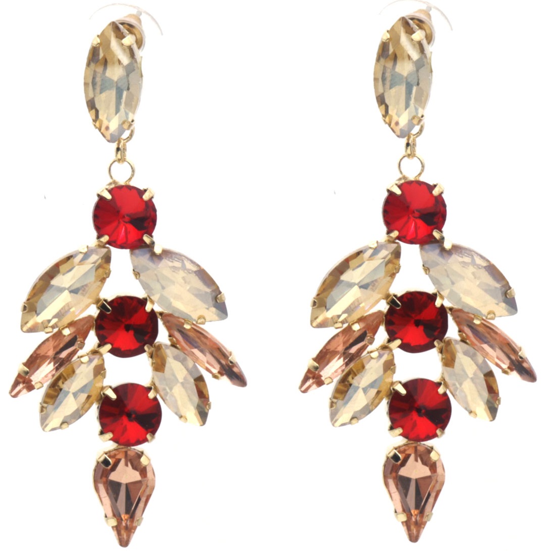 E-D2.2 E2458-117-2 Earrings Statement 6cm