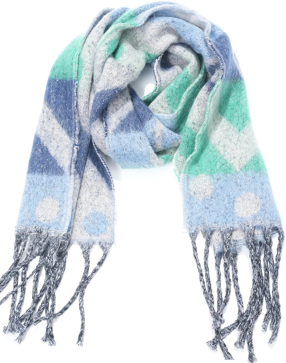 Z-F1.2 SCARF705-177-3 Winter Scarf Aztek 190x40cm