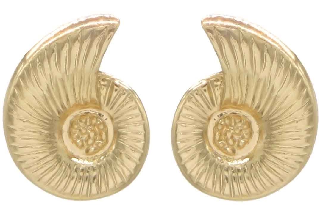 J-F4.2 E2431-017 Earrings Shells 1.8cm