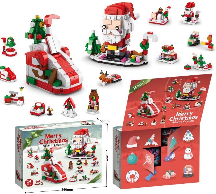 T-L6.2 CG2432-125-6 Building Blocks Christas Advent Calendar